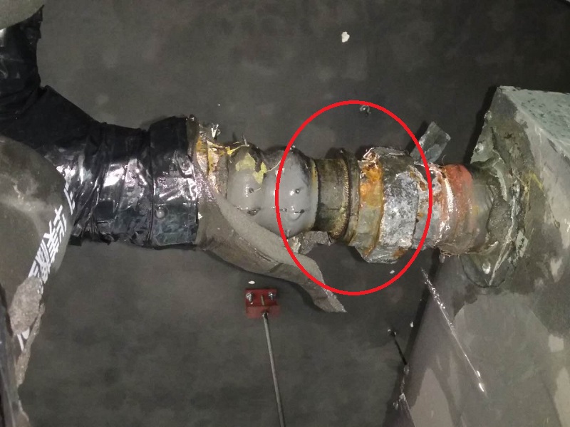 絲扣橡膠接頭拉出來了怎么辦？