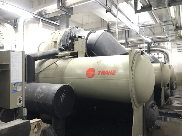 TRANE特靈冷水機組橡膠接頭現(xiàn)場 TRANE特靈冷水機組橡膠接頭現(xiàn)場
